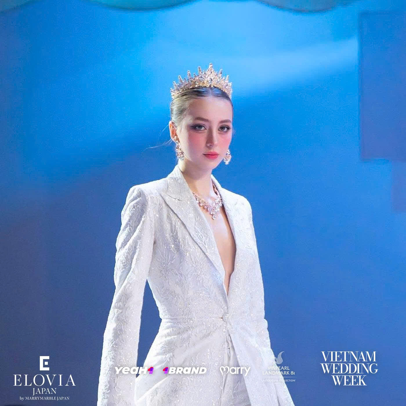 Editorial artwork of Vowtail presented by ELOVIA JAPAN at Vietnam Wedding Week